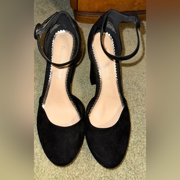Rampage black heels - Picture 1 of 6